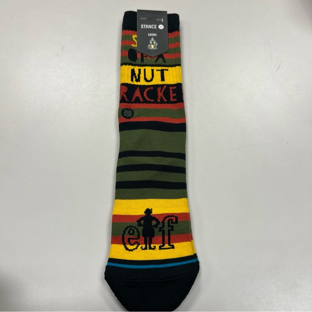 Stance Casual Elf Son Of A Socks - A556D23SON - BLK  - Large